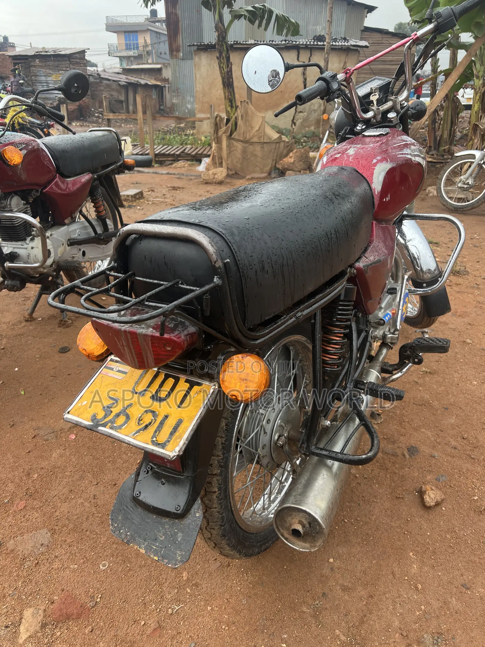 Bajaj Boxer 100 2017 Red