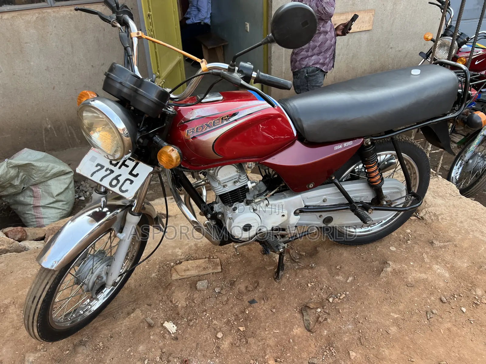 Bajaj Boxer 100 2022 Red