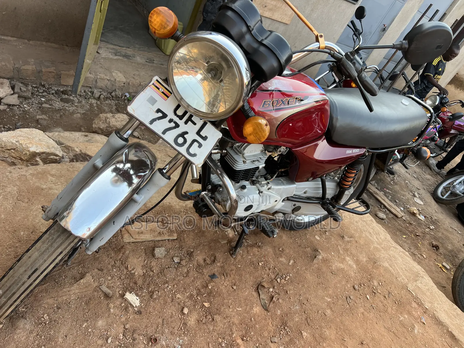 Bajaj Boxer 100 2022 Red