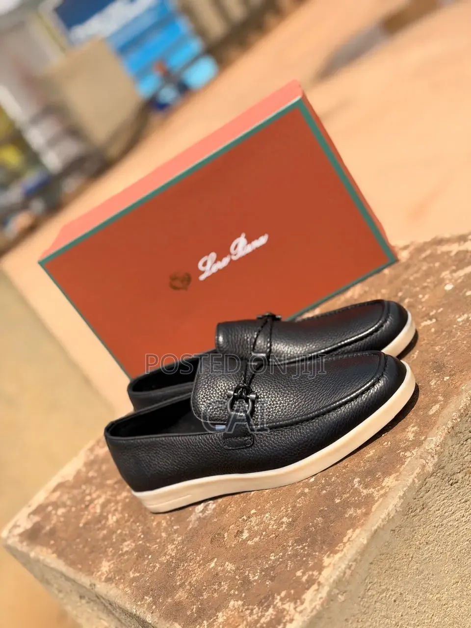 Prada Men's High-Quality Luxury Leather Loafers