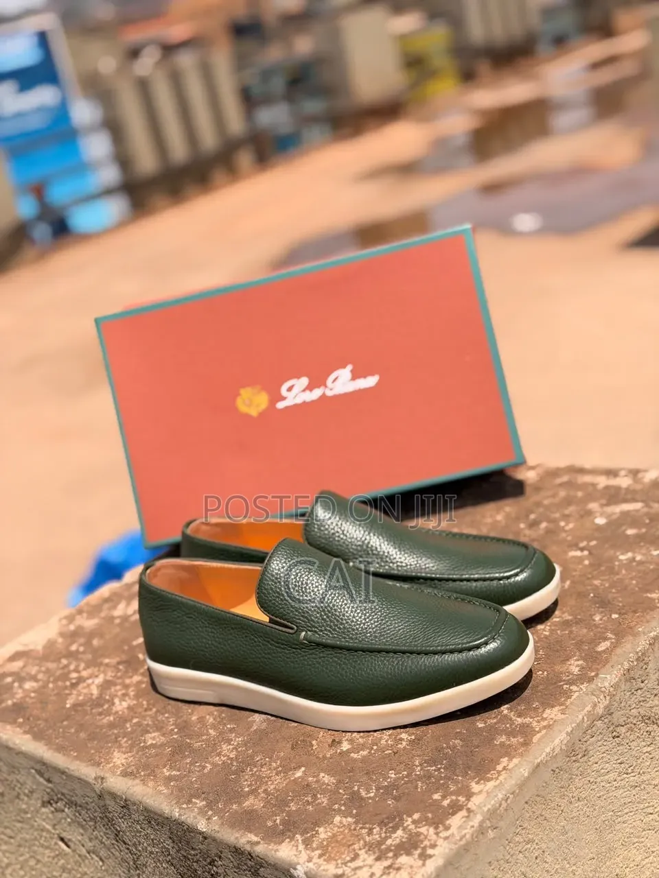 Prada Men's High-Quality Luxury Leather Loafers