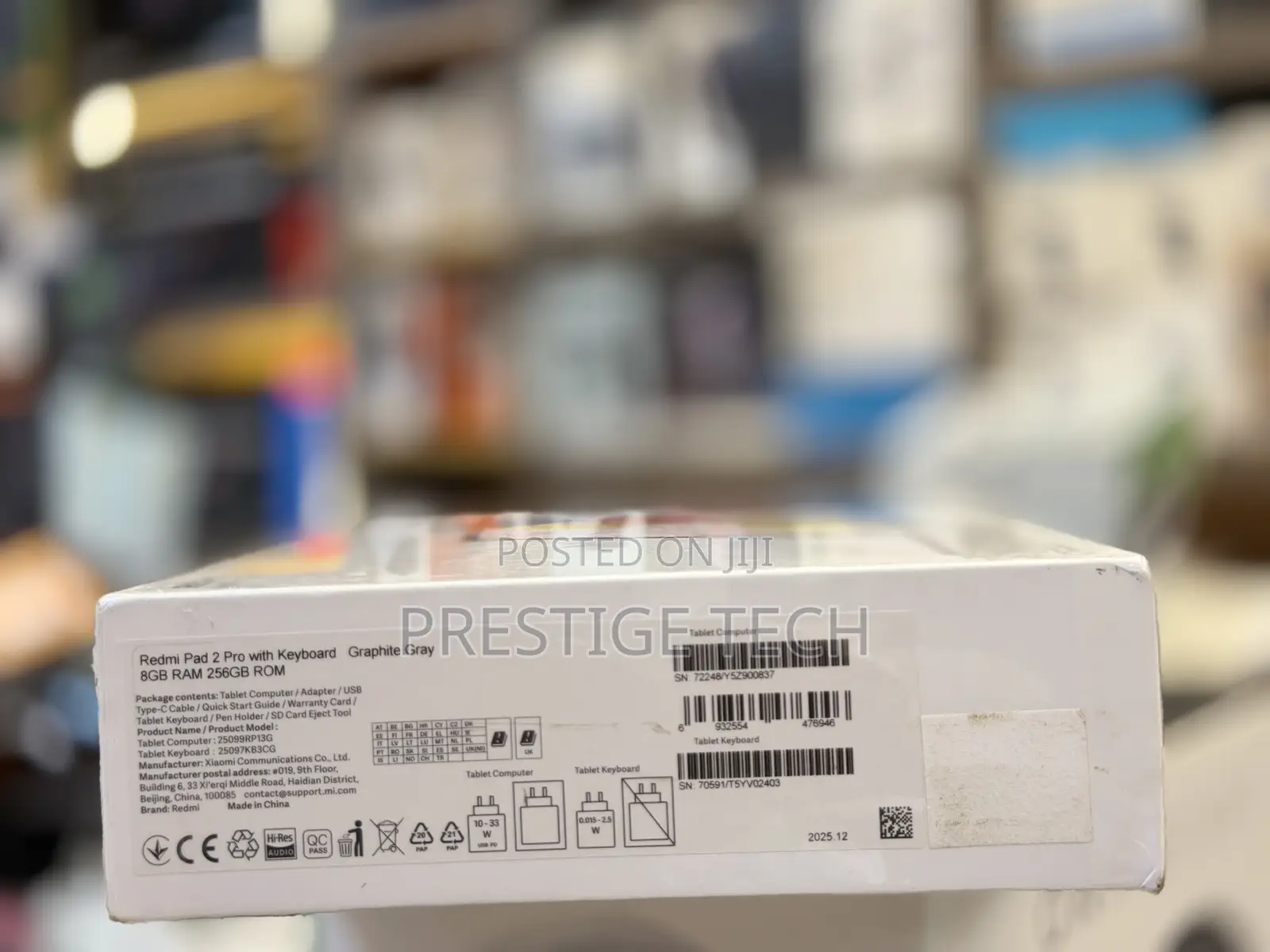 New Xiaomi Redmi Pad 2 Pro 256 GB Black