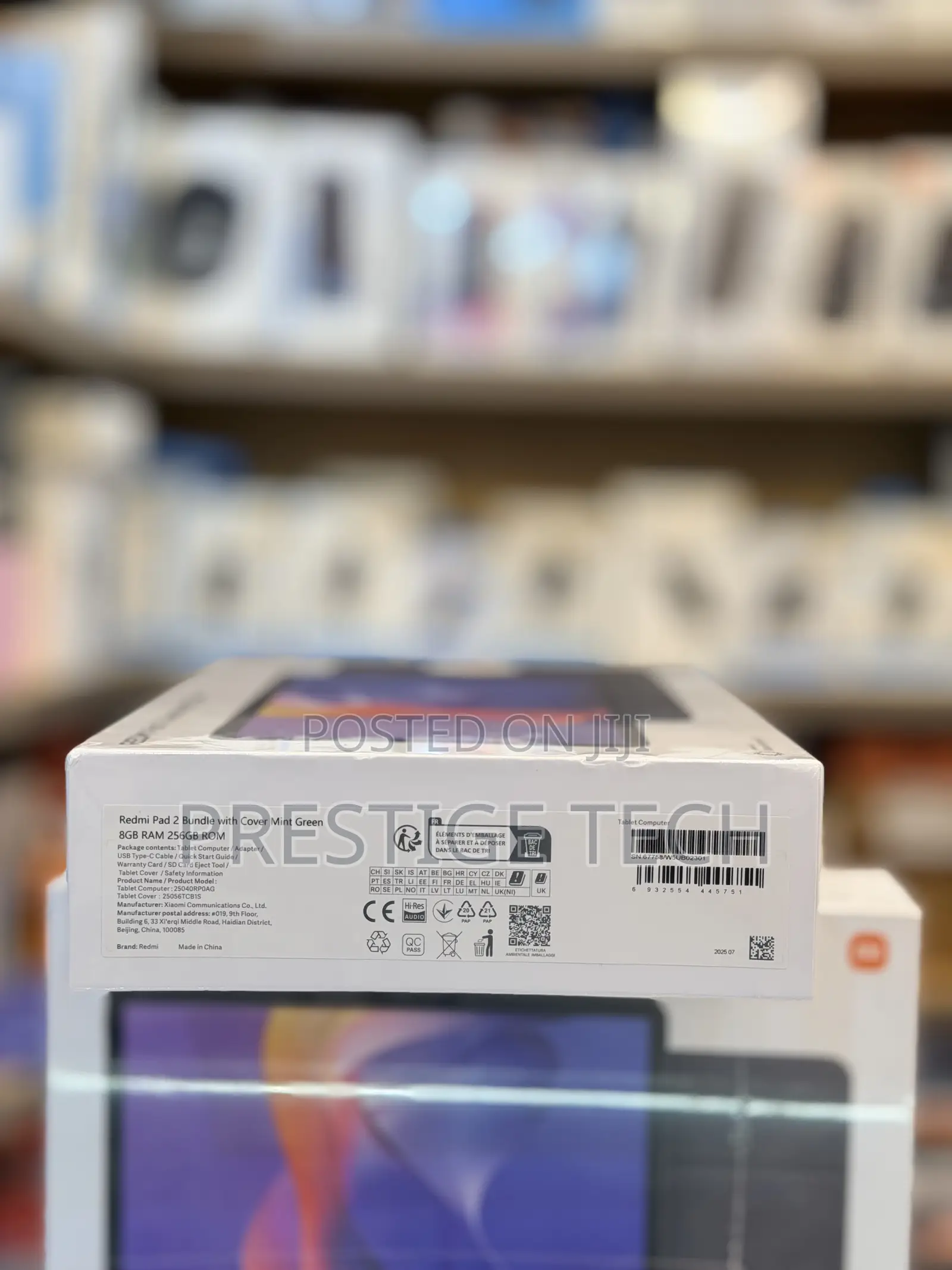 New Xiaomi Redmi Pad 2 256 GB Black