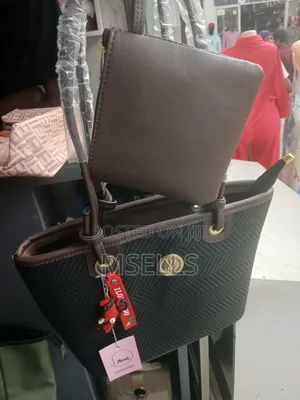 Woven Chevron Pattern Tote Bag