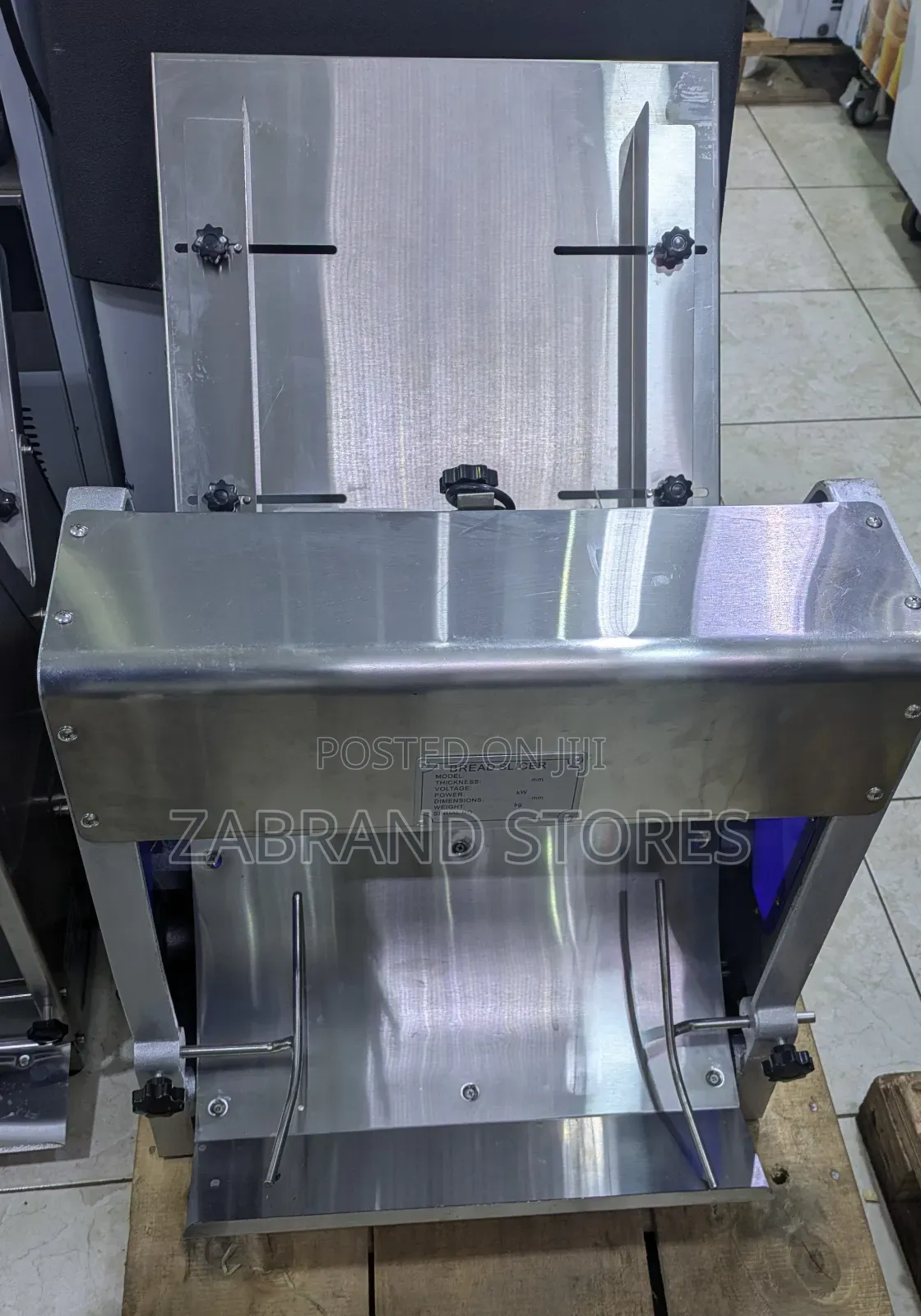 Industrial Table-Top Bread Slicer Machine