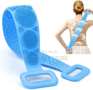 Silicone Back Scrubber, for Exfoliating and Massage
