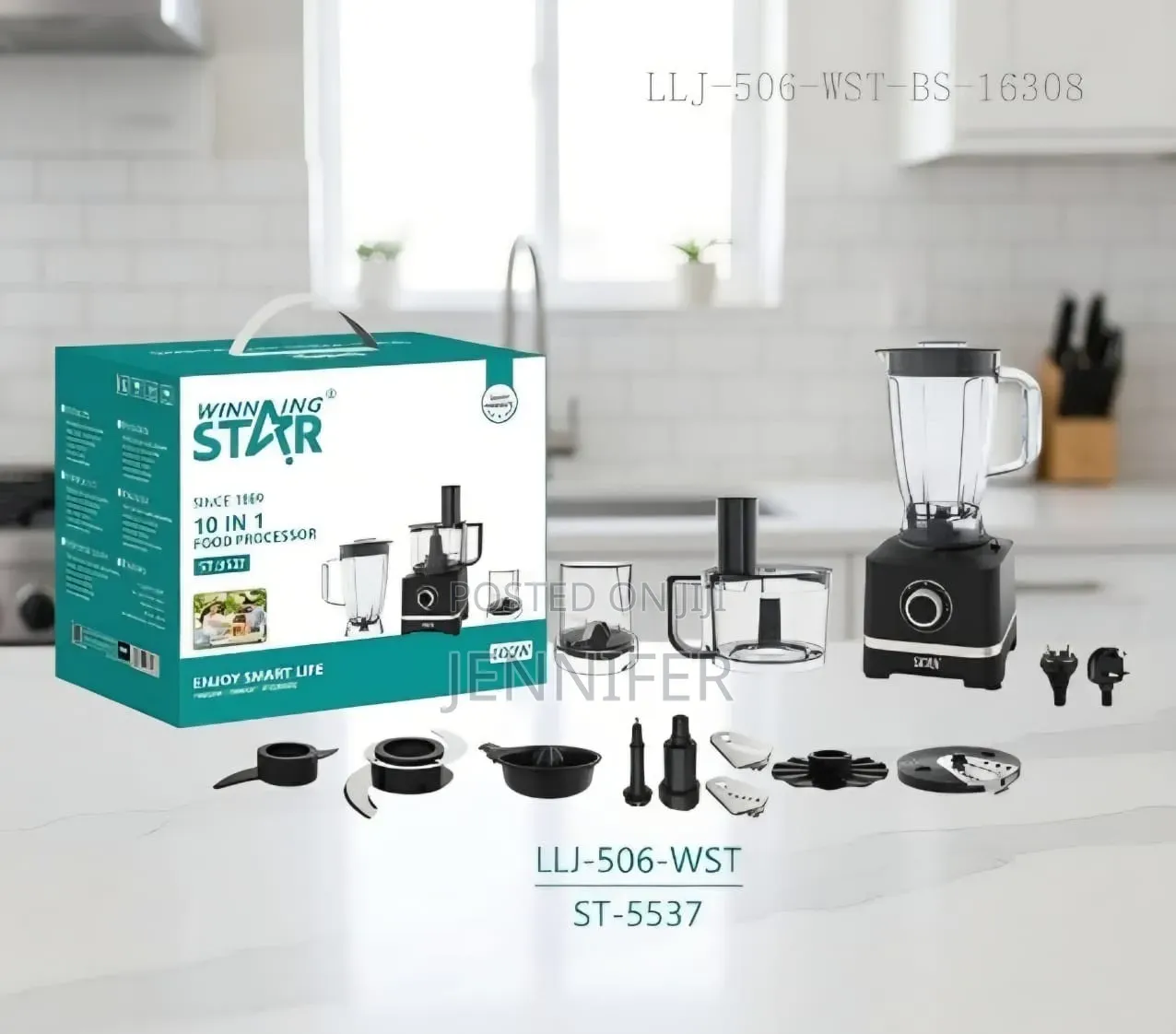 WinningStar 10in1 Food Processor (ST-5537)
