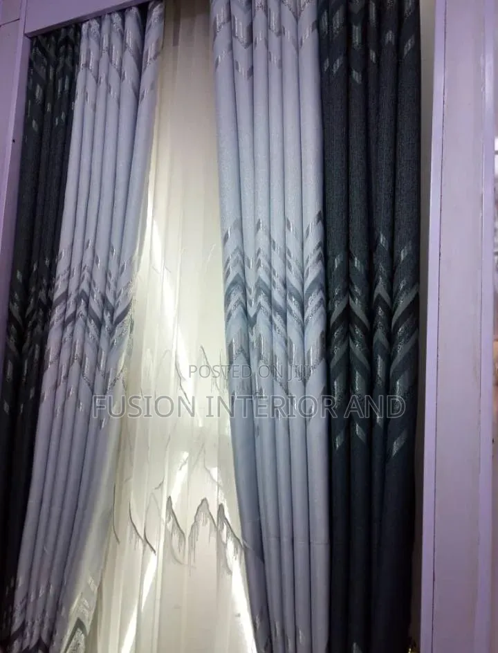 Wave Curtains Available in 5 Colors