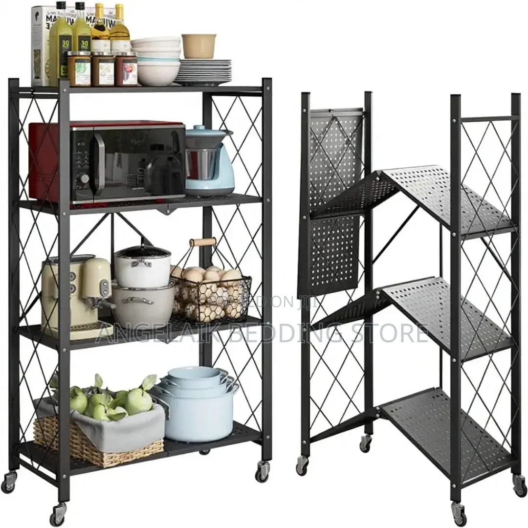 5-Tier Foldable Kitchen Rack