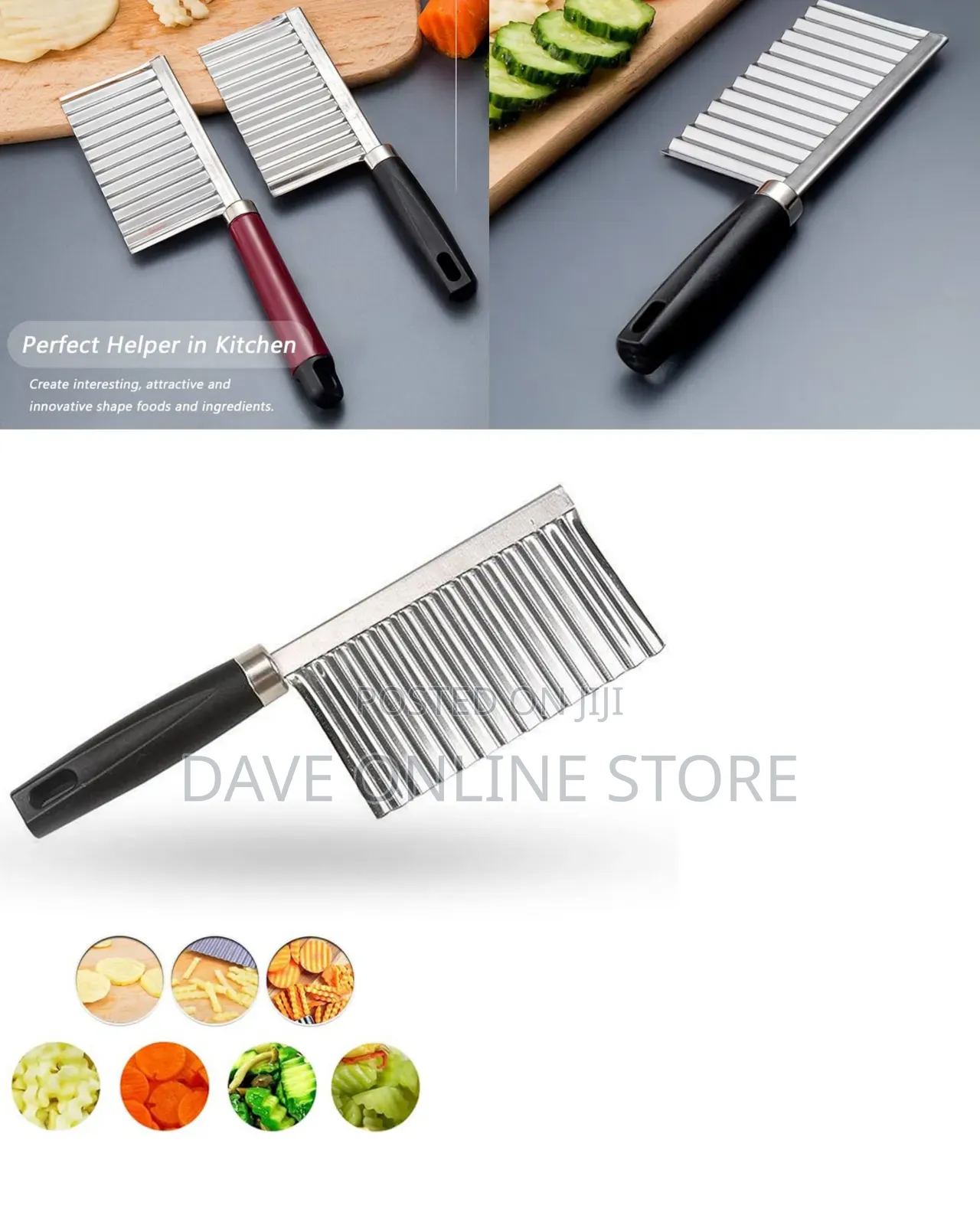 Crinkle Cutter Knife