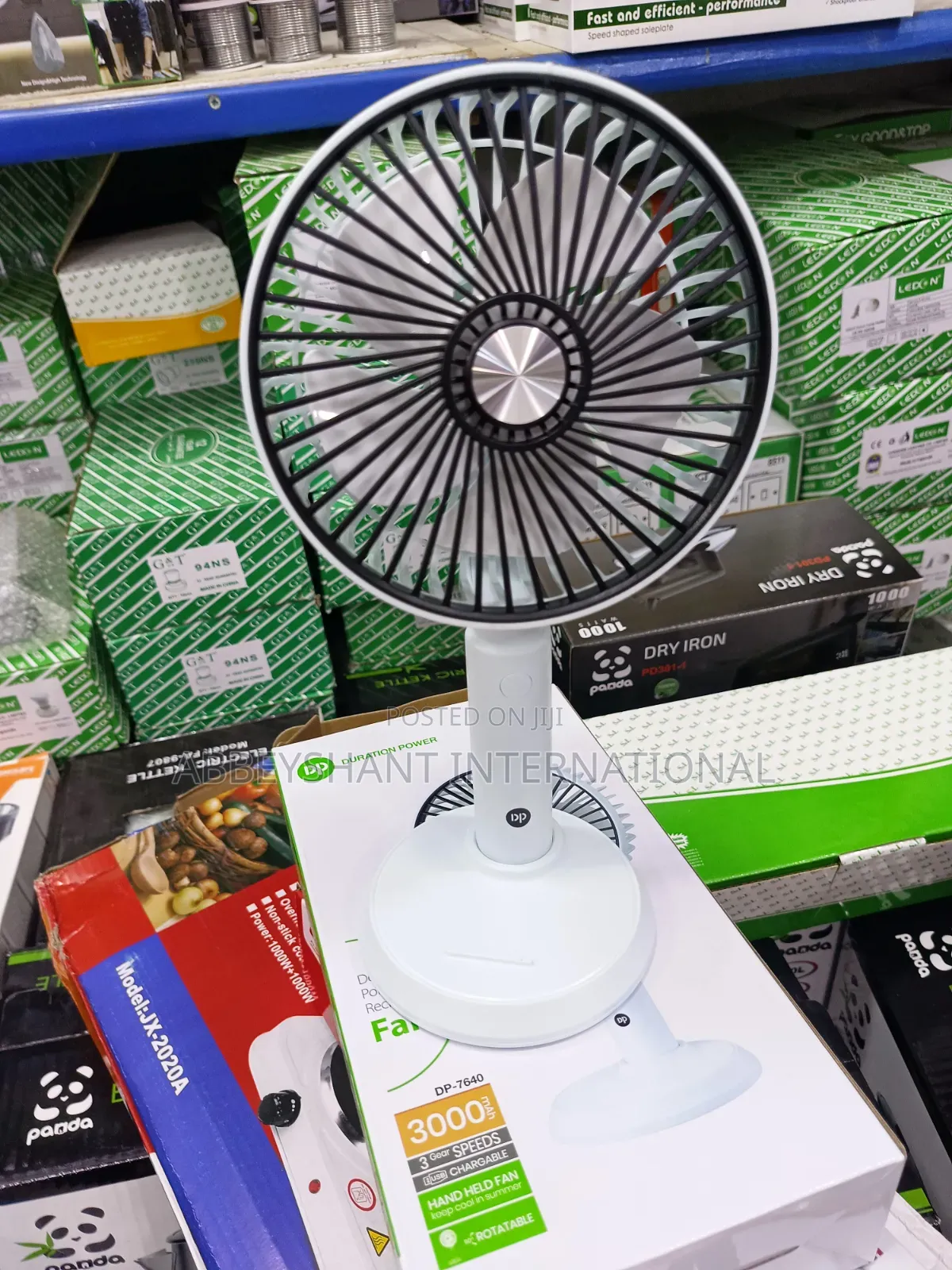 Portable Rechargeable Mini Table Fan