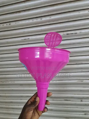 Easy-Pour Kitchen Plastic Funnel Plastic Funnel