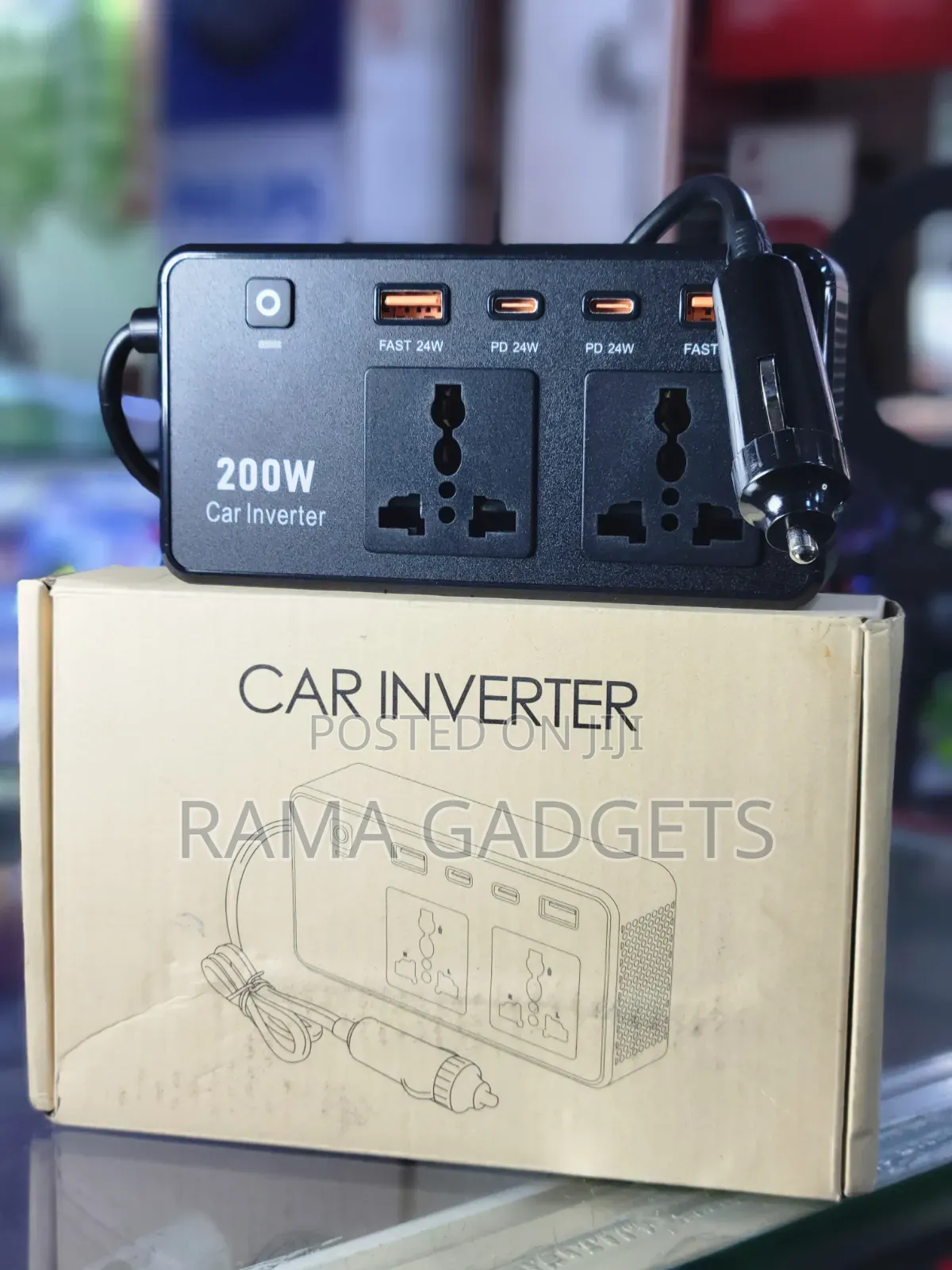 200W Car Power Inverter