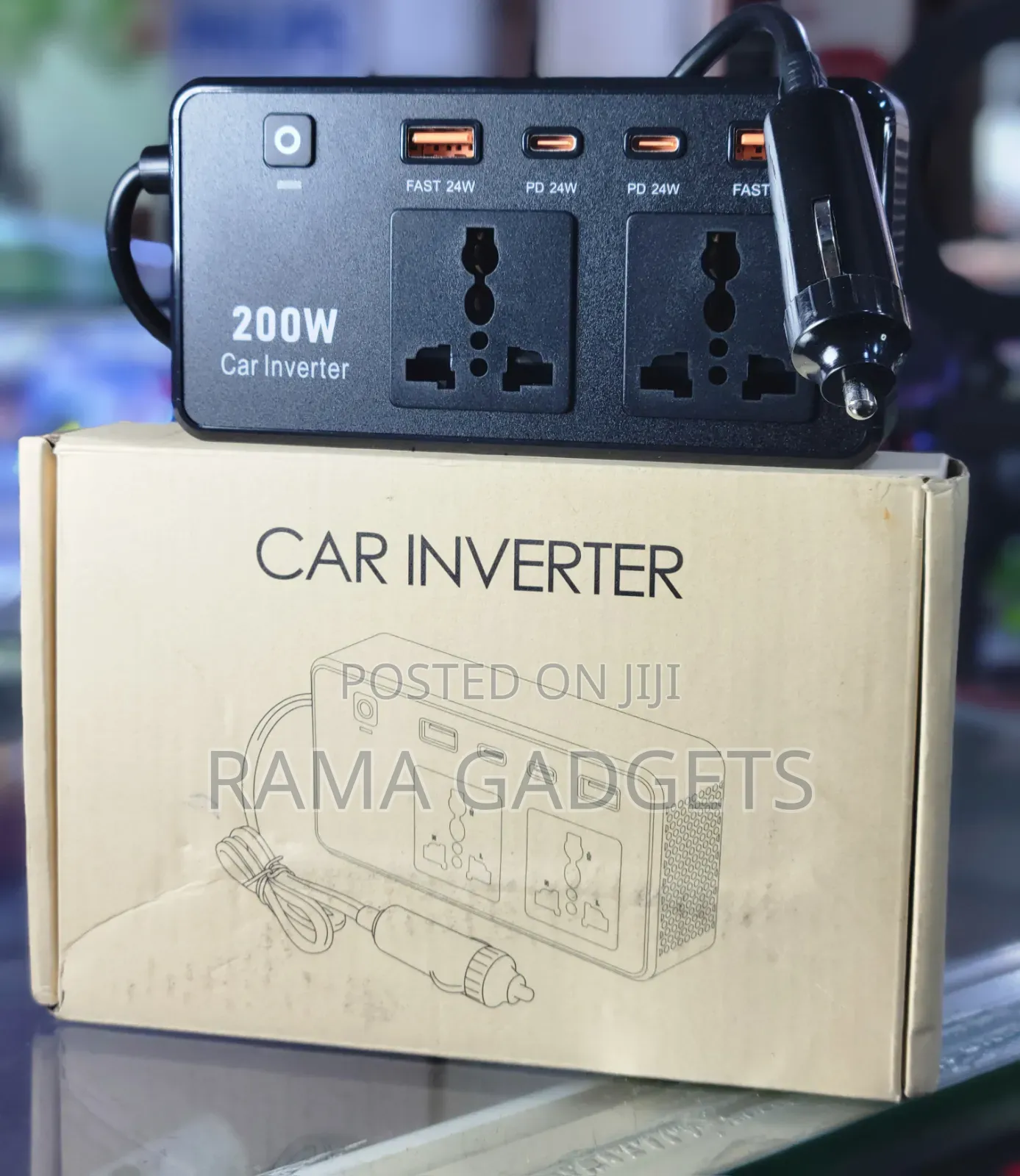 200W Car Power Inverter