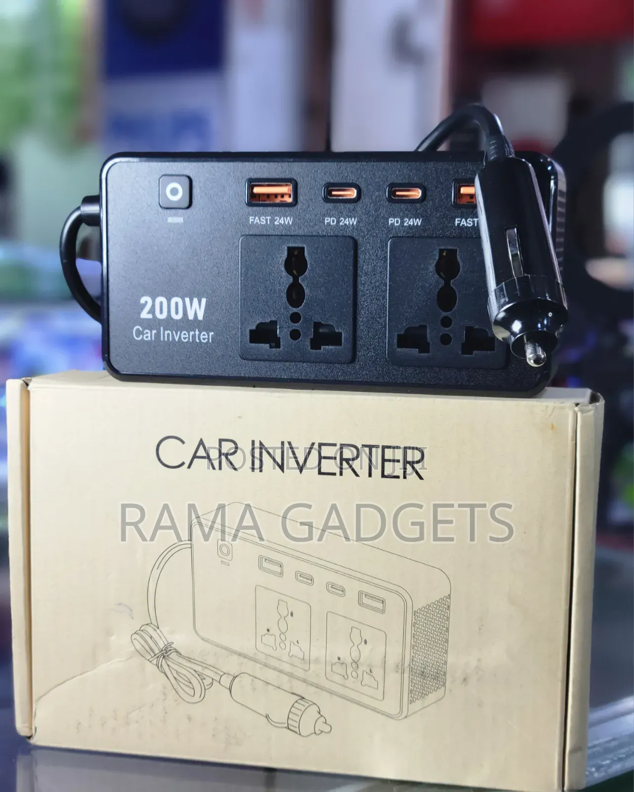 200W Car Power Inverter
