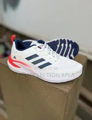 Premium Original Adidas EQ22 Running Shoes White/Blue