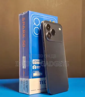 New Tecno Spark 50 128 GB Black