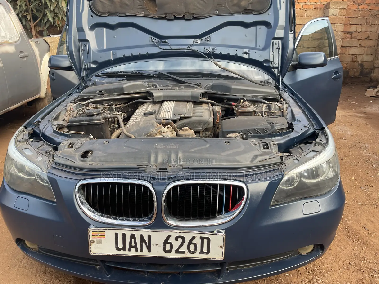 BMW 520i 2007 Blue