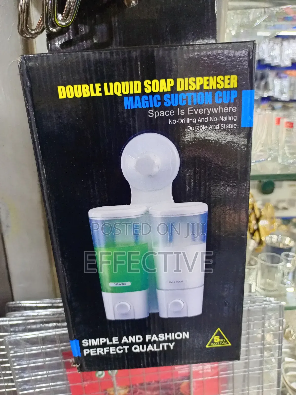 Double Liquid Soap Dispenser
