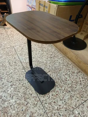 C-Shaped Portable Sofa Side Table
