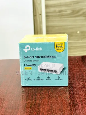 TP-Link LS1005 LiteWave 5-Port 10/100Mbps Desktop Switch 01