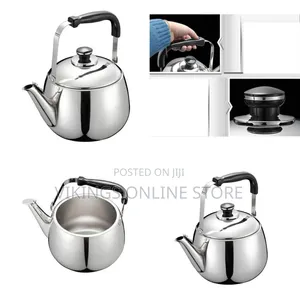 6 Litre Whistling Tea Kettle Household Stainless Steel 304 Thick Large