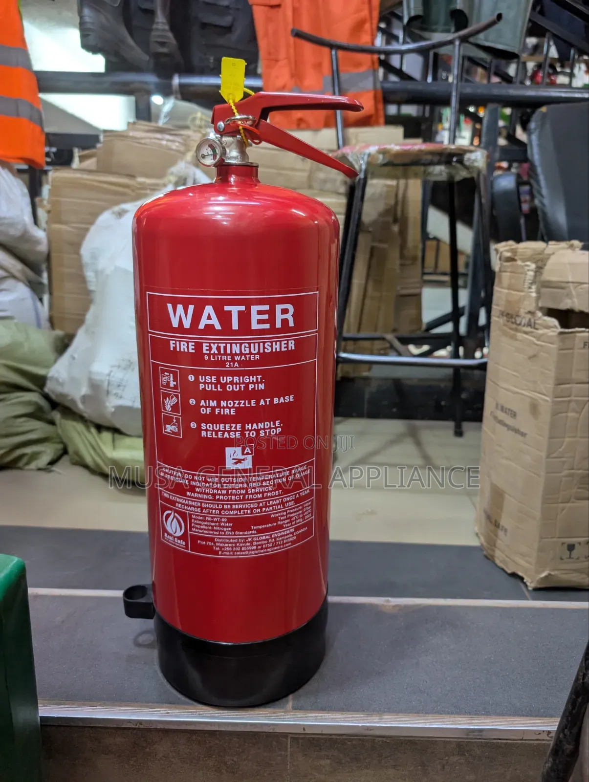 Water Fire Extinguisher 9L
