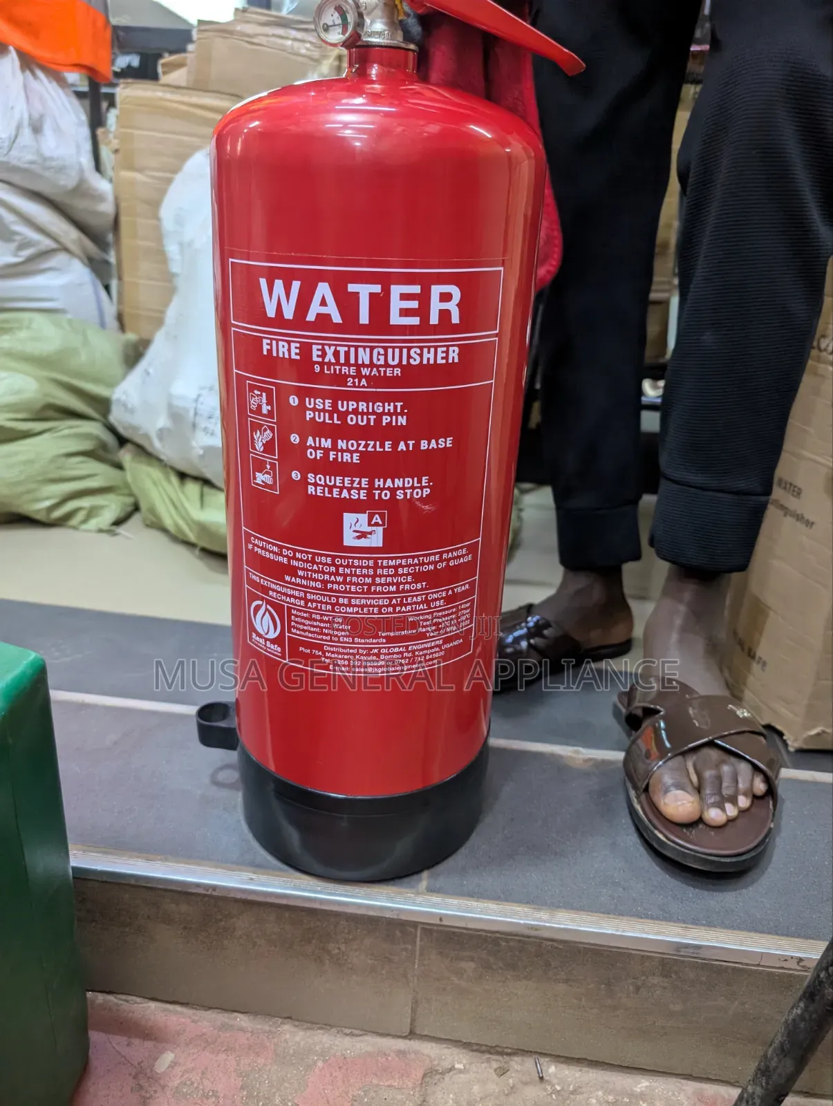 Water Fire Extinguisher 9L