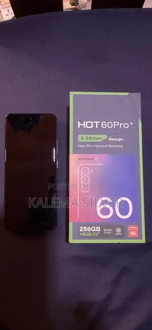 New Infinix Hot 60 Pro+ 256 GB Black