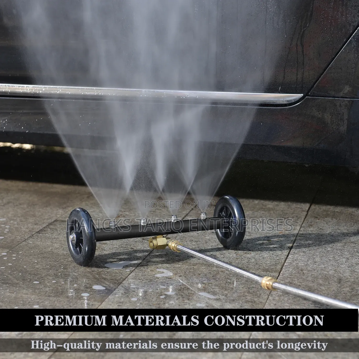 High-Pressure Washer Water Broom / Undercarriage Cleaner.