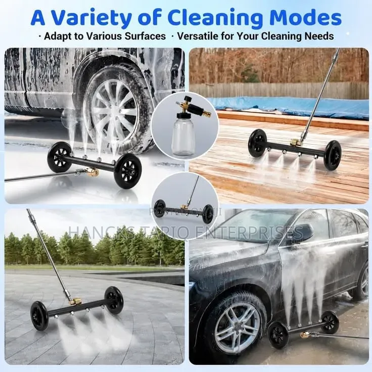 High-Pressure Washer Water Broom / Undercarriage Cleaner.