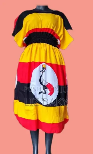 Ugandan Flag Dress