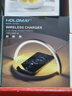 Holdmay 2-in-1 LED Lamp 15W Wireless Fast Charger Pad KP-621