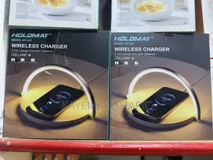 Holdmay 2-in-1 LED Lamp 15W Wireless Fast Charger Pad KP-621
