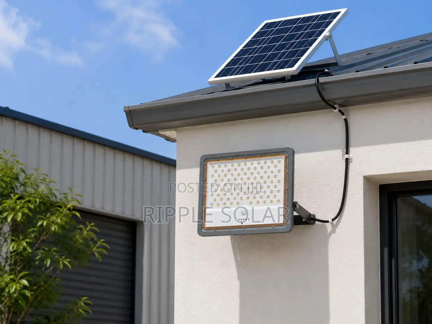 500W Solar Flood Light – Waterproof Security Light