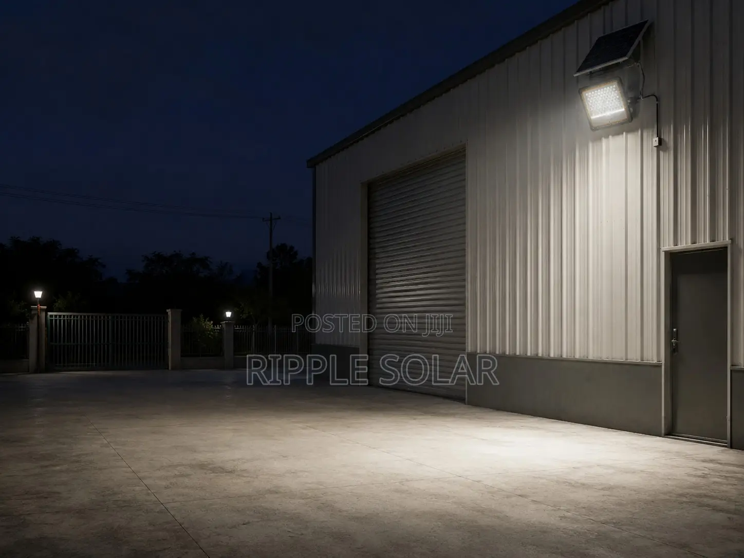 500W Solar Flood Light – Waterproof Security Light