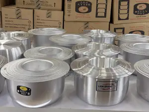 Extra-Heavy Crystal Brand Aluminium Cookware Set