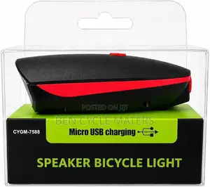 Speaker Bicycle Light
