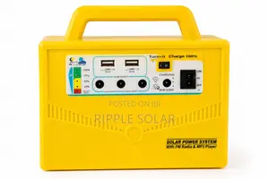 20W Portable Solar Lighting Kit – 3 Bulbs