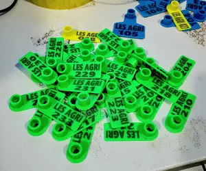 Slim Long Customized Eartags for Goats ,Sheep and Pigs