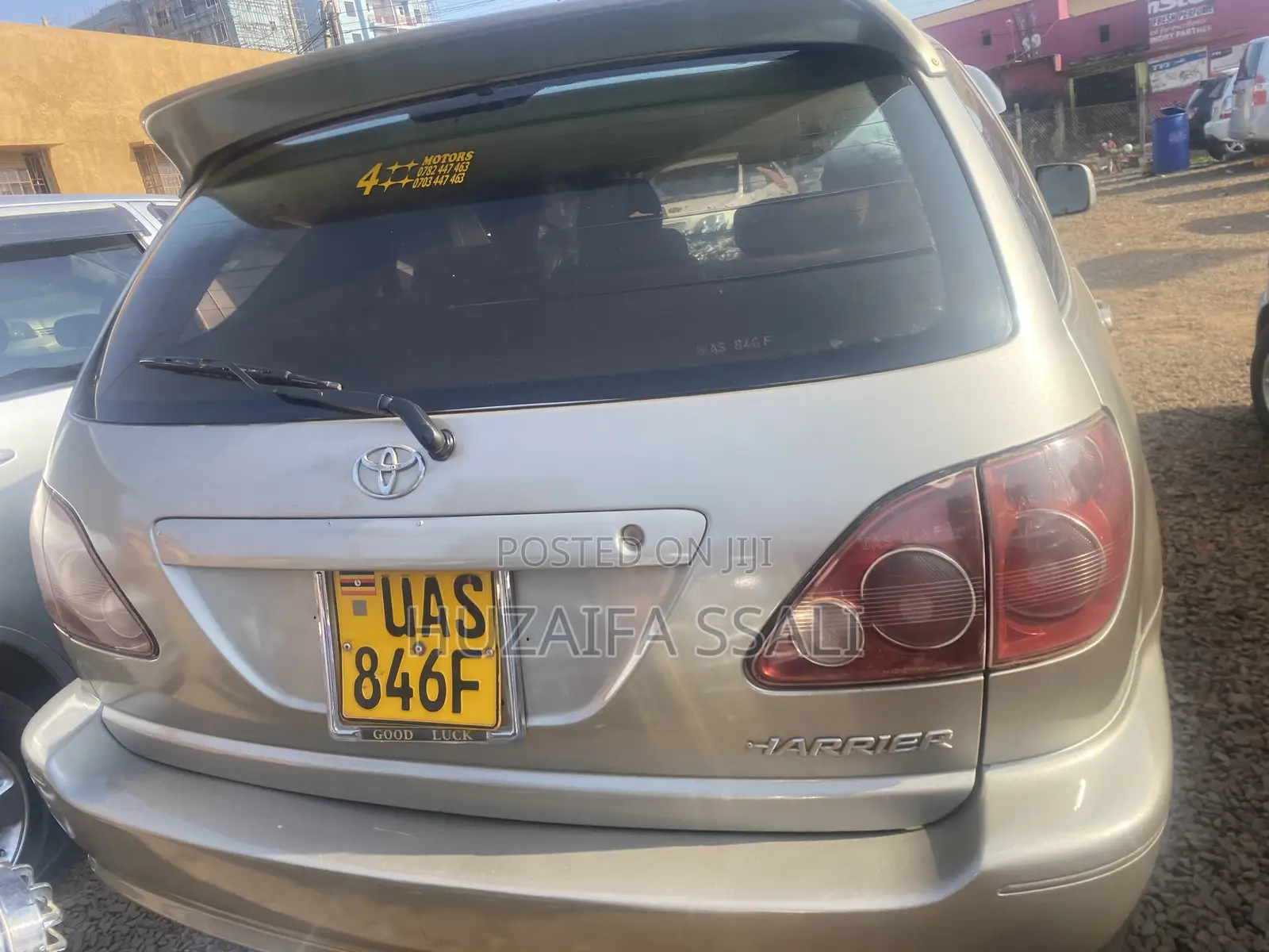 Toyota Harrier 2008 Silver