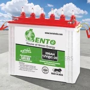 Genuine Lento 200Ah 12V Solar and UPS Deep Cycle Battery