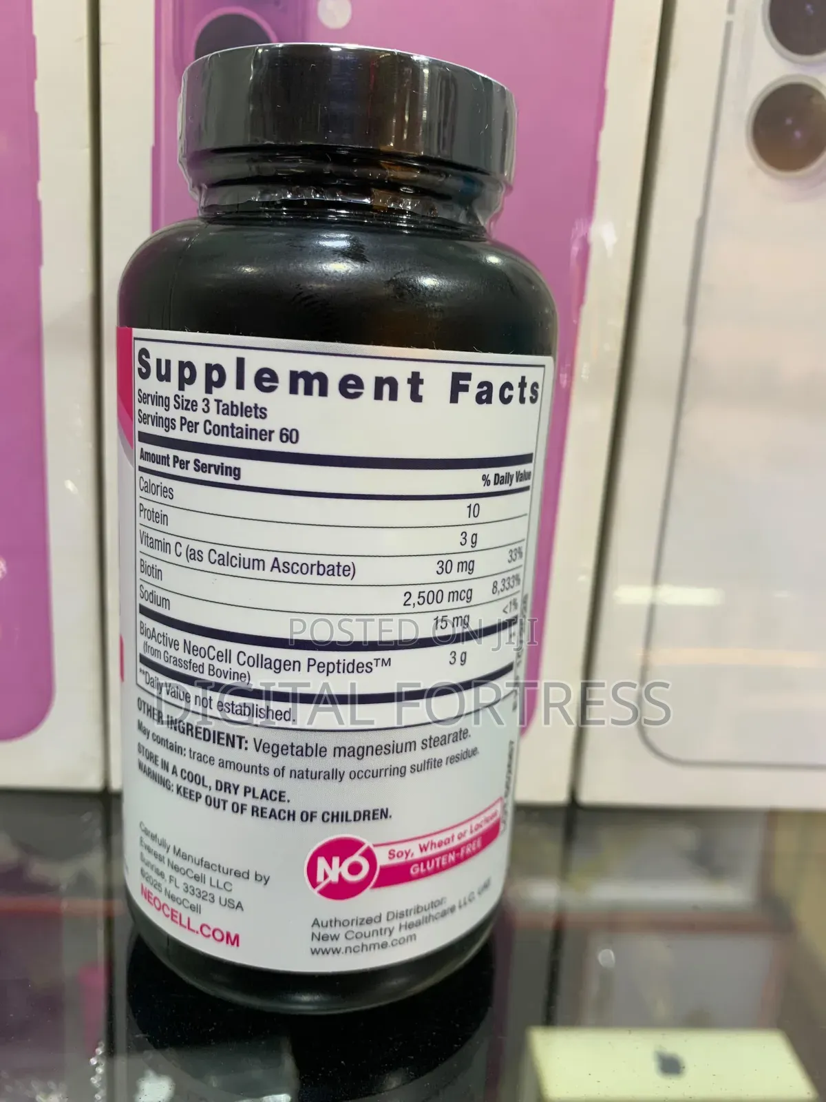 Neocell Collagen Peptides 100% Authentic