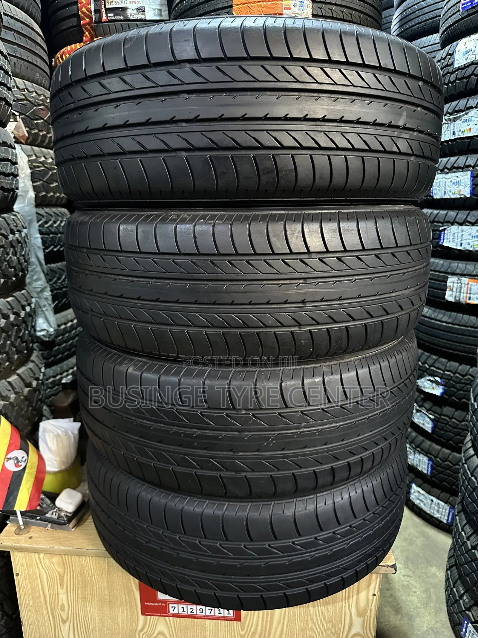 225/60r17 Yokohama Japan Tires Good Condition Available