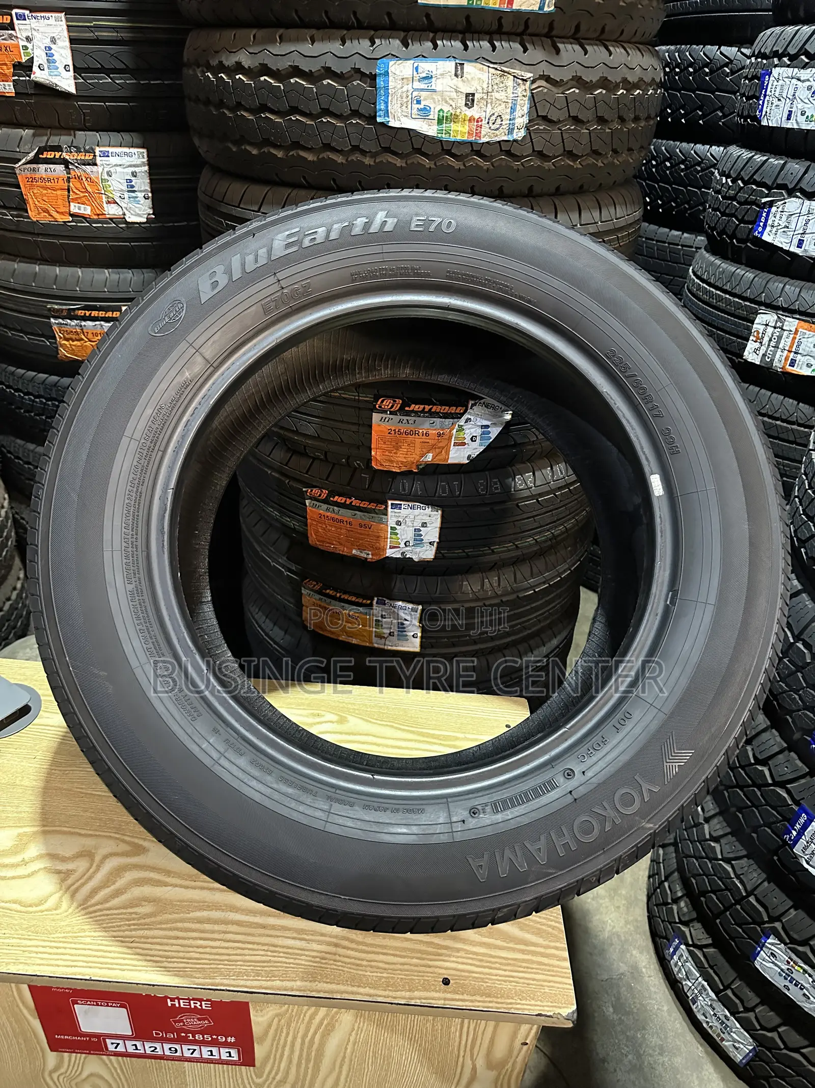 225/60r17 Yokohama Japan Tires Good Condition Available