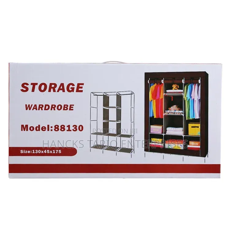 Portable Storage Wardrobe (Model 88130).