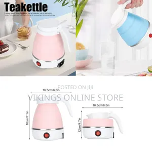 Portable Travel Folding Heating Electric Water Kettle 600Ml Mini