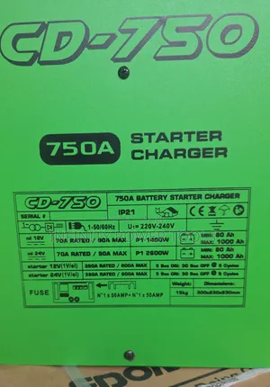Battery Charger CD-750.