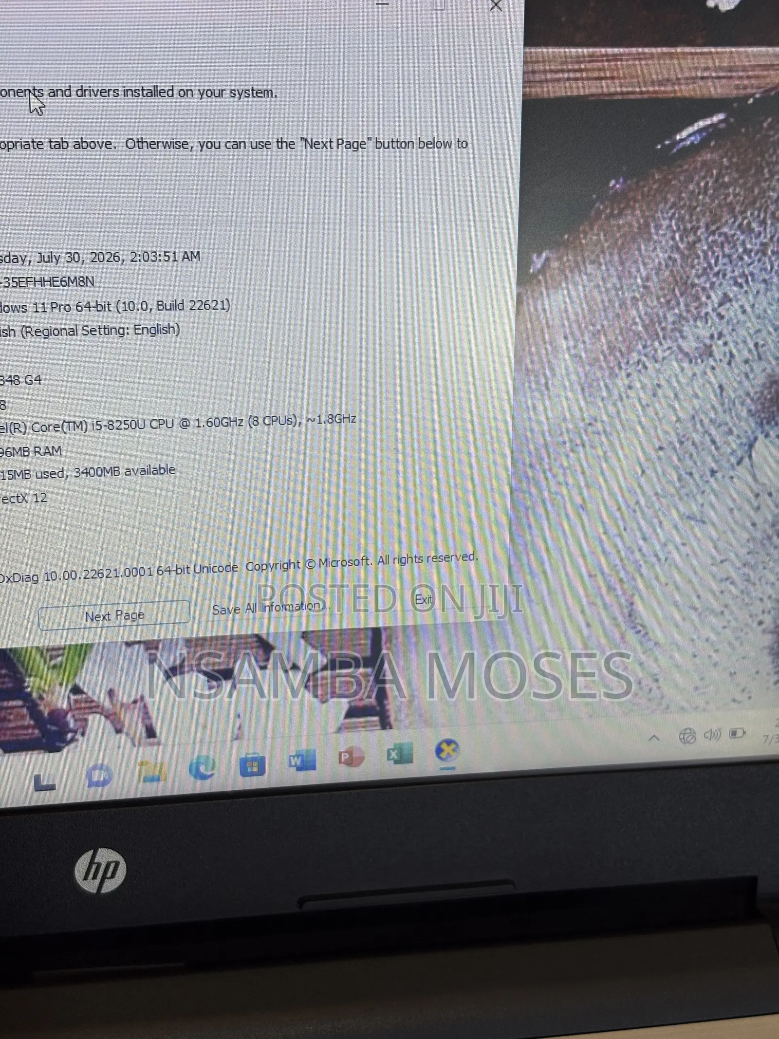 Laptop HP ProBook 640 G4 8GB Intel Core i5 HDD+SSD 256GB