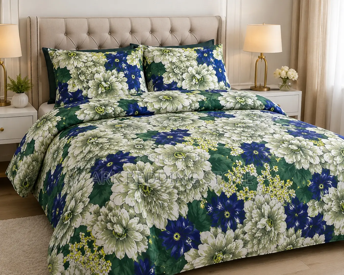 Patterned 4pc Duvet